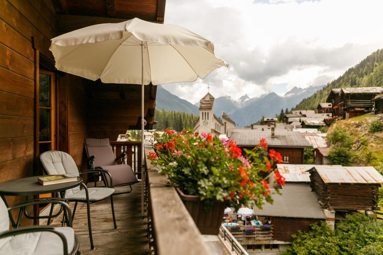 Hotel Edelweiss Blatten Loetschental エクステリア 写真