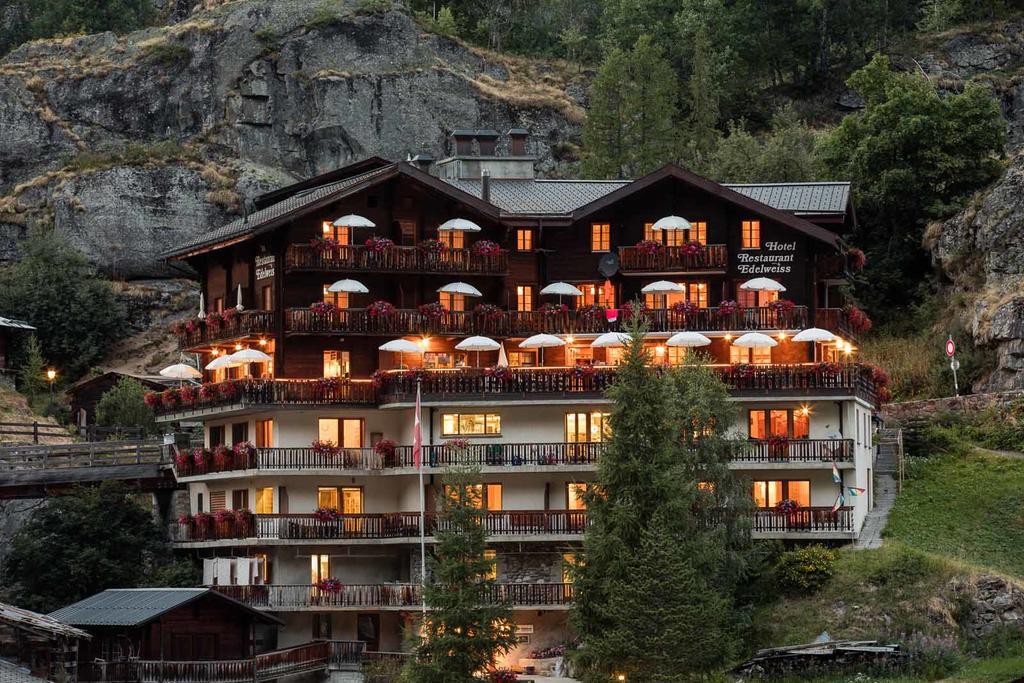 Hotel Edelweiss Blatten Loetschental エクステリア 写真